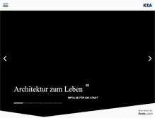 Tablet Screenshot of kza.de